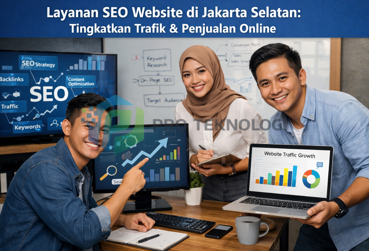 Layanan SEO Website di Jakarta Selatan: Tingkatkan Trafik & Penjualan Online